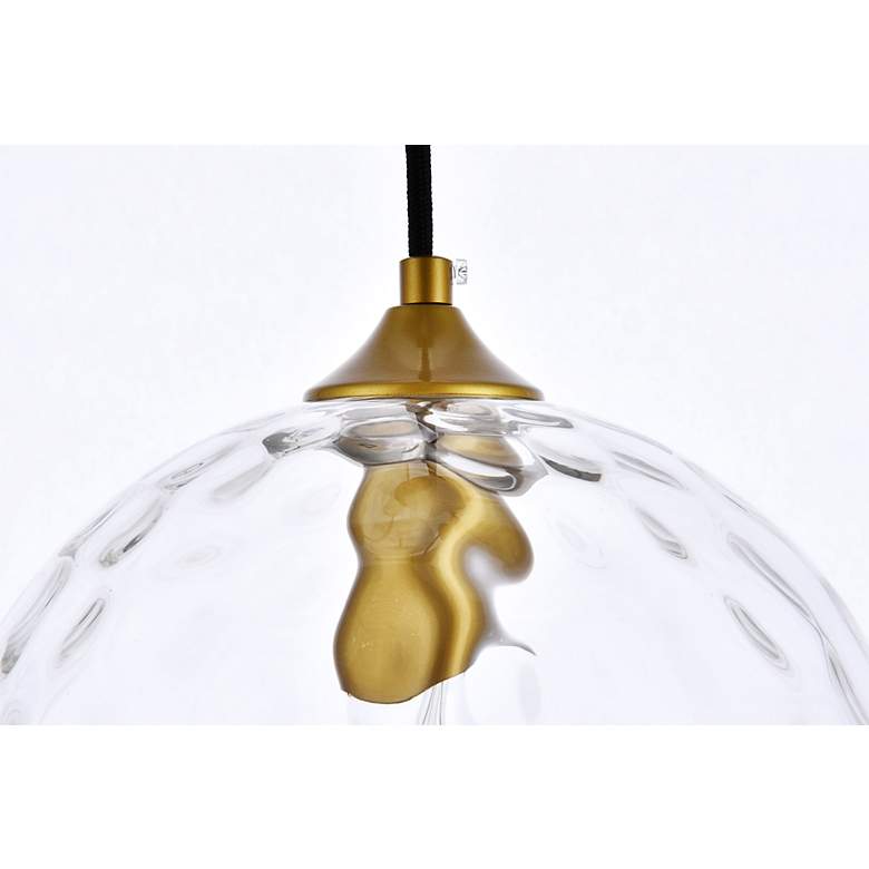 Image 5 Cashel 10" Lt Brass Pendant more views