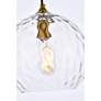 6_Cashel 10" Lt Brass Pendant more views