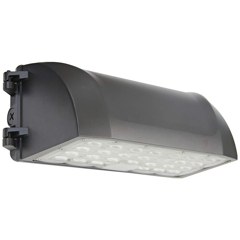Image 1 Casia 5" High Bronze Full Cutoff LED Outdoor Wall Light