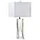Casola Solid Clear Crystal Table Lamp
