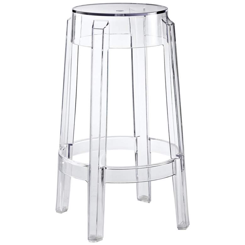 Image 2 Casper 26 1/2 inch Clear Counter Stool
