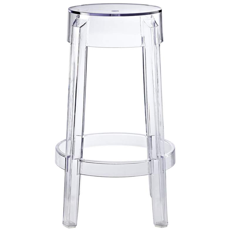 Image 3 Casper 26 1/2" Clear Counter Stool more views