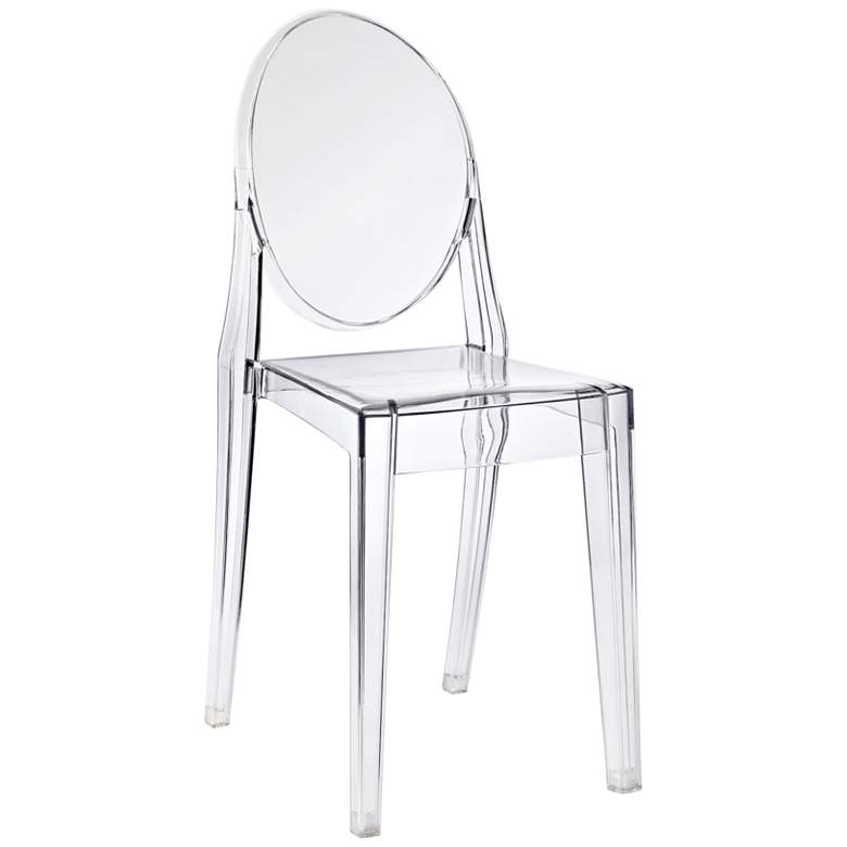 Image 1 Casper Clear Outdoor Dining Chair