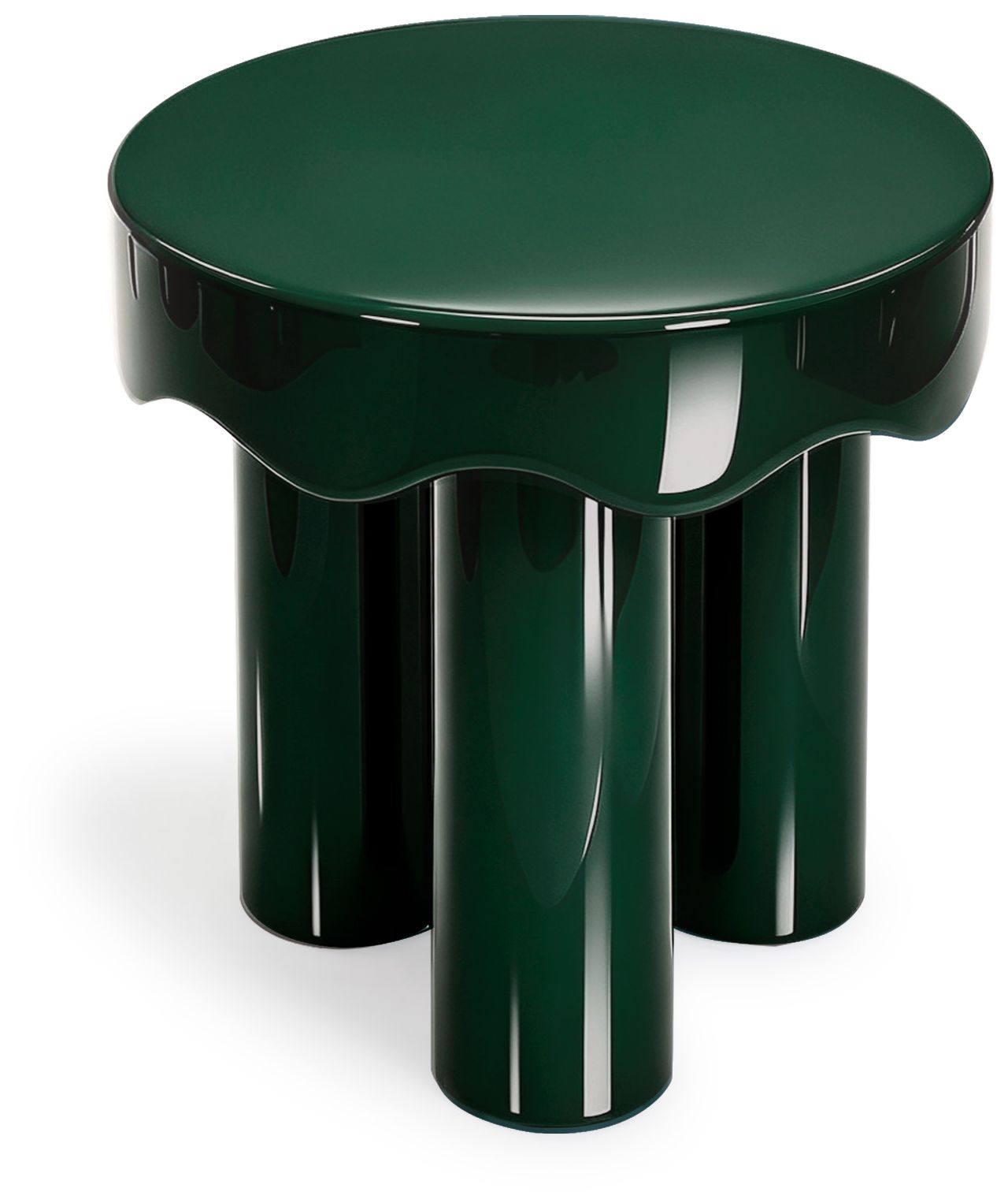 Casper Green High Gloss Nesting Side Table Set