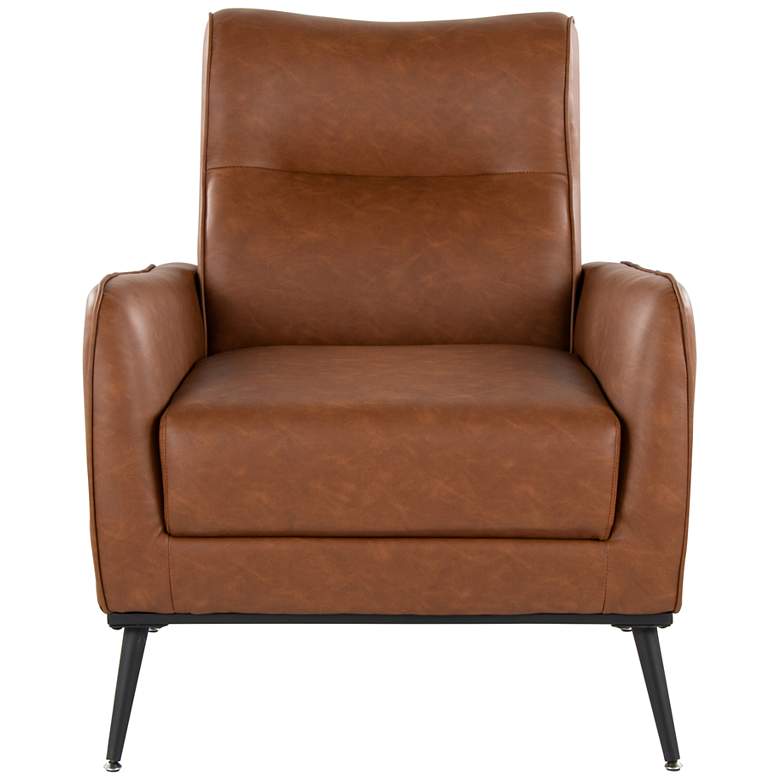 Image 6 Casper Lounger in Camel Faux Leather by LumiSource more views