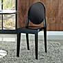 Casper Molded Black Indoor/Outdoor Dining Chair