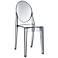 Casper Smoked Clear Outdoor Dining Chair