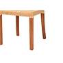 Caspia Natural Walnut Brown Dining Chairs Set of 2