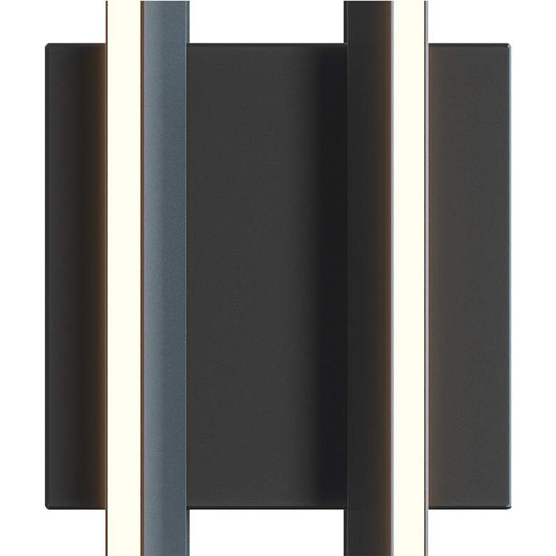 Image 5 Cass 16 inch High Black Finish LED Modern Geometric Wall Sconce more views