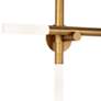 2_Cass 32" High Natural Brass 4-Light Wall Sconce more views