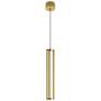 1_Cass 4" Wide Gold LED Mini Pendant