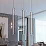 1_Cass Black Medium Linear Pendant