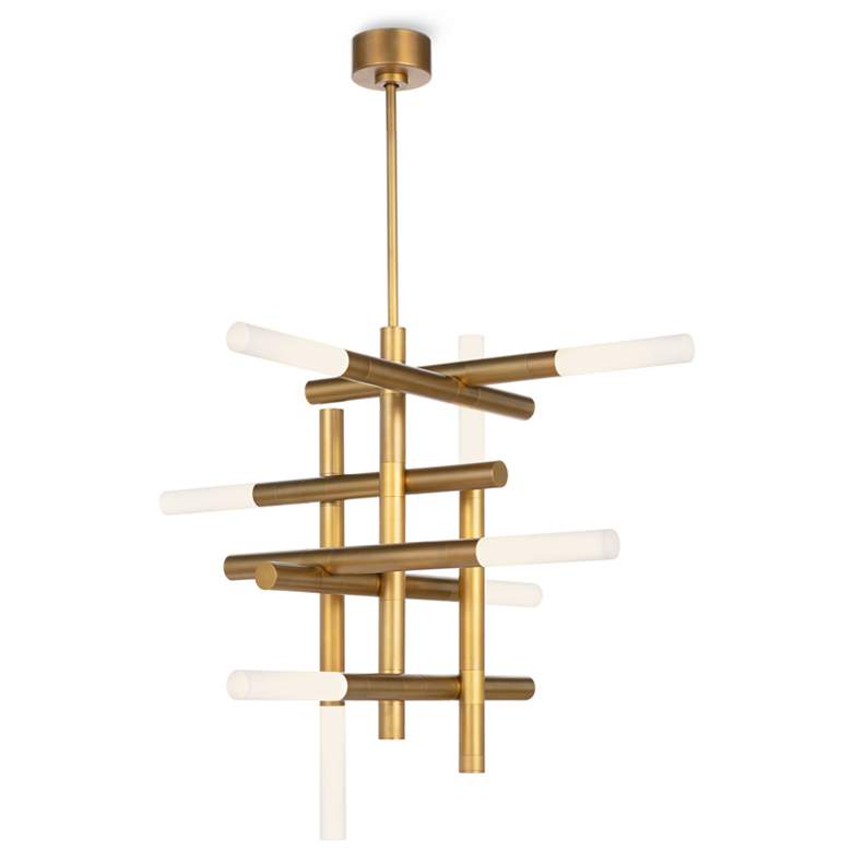 Image 1 Cass Chandelier (Natural Brass)