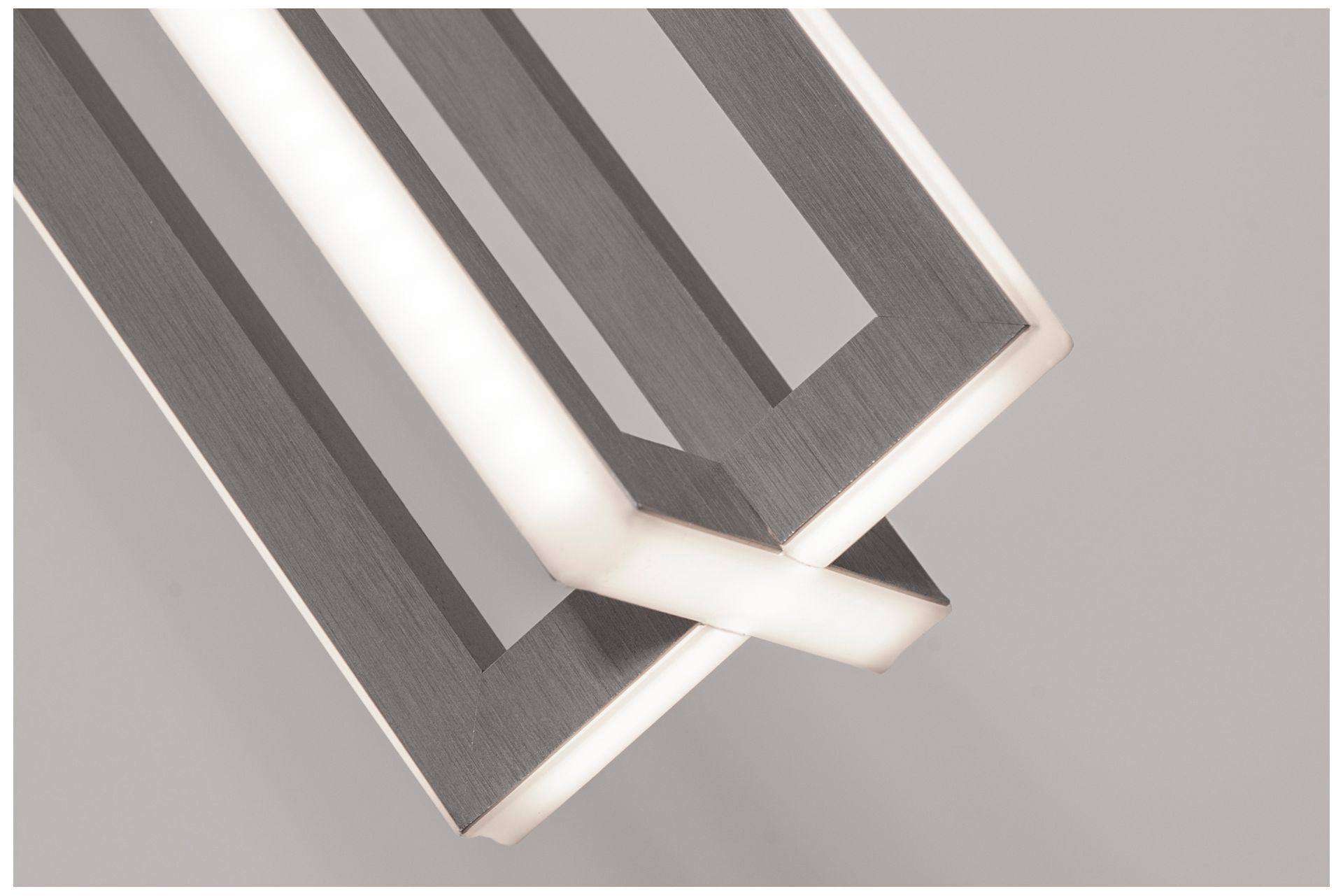 Image 3 Cass Satin Nickel Small Linear Pendant more views