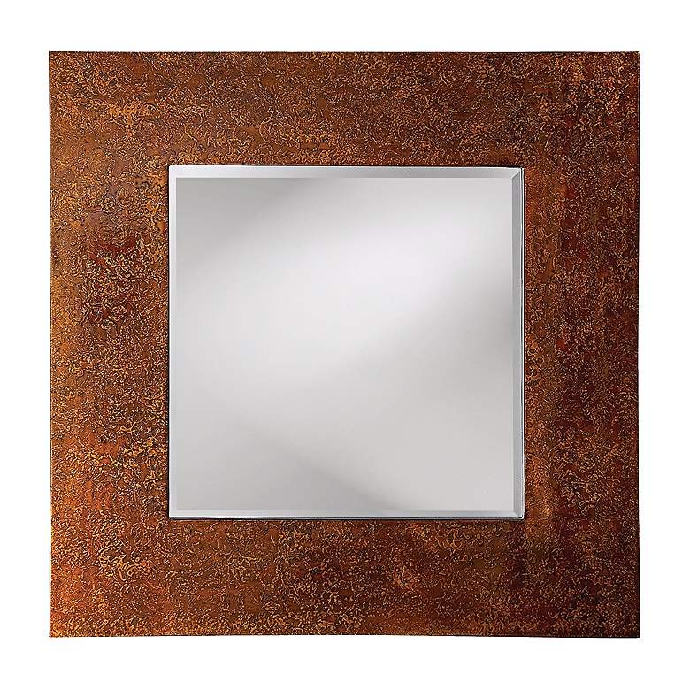 Image 1 Cassa Lacquered Wood 39 inch Wide Mirror
