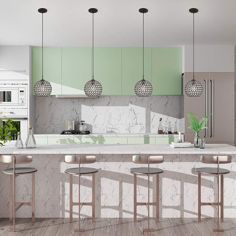 Image 6 Cassandra 1 Light Black Mini Pendant more views