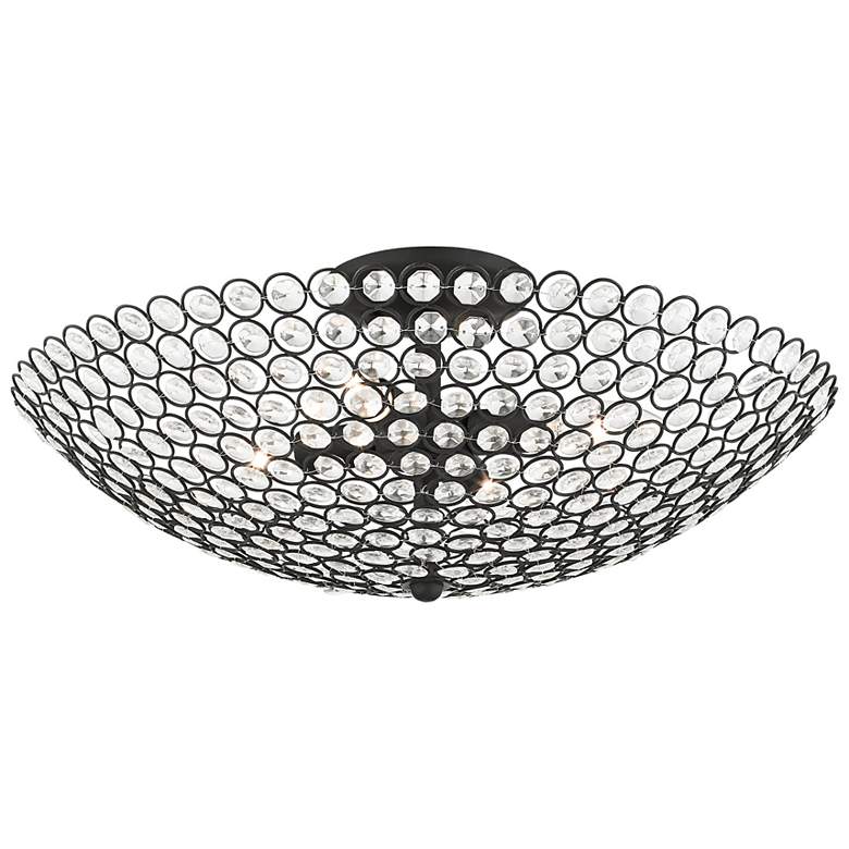 Image 7 Cassandra 19 3/4" Wide Black Ceiling Light more views