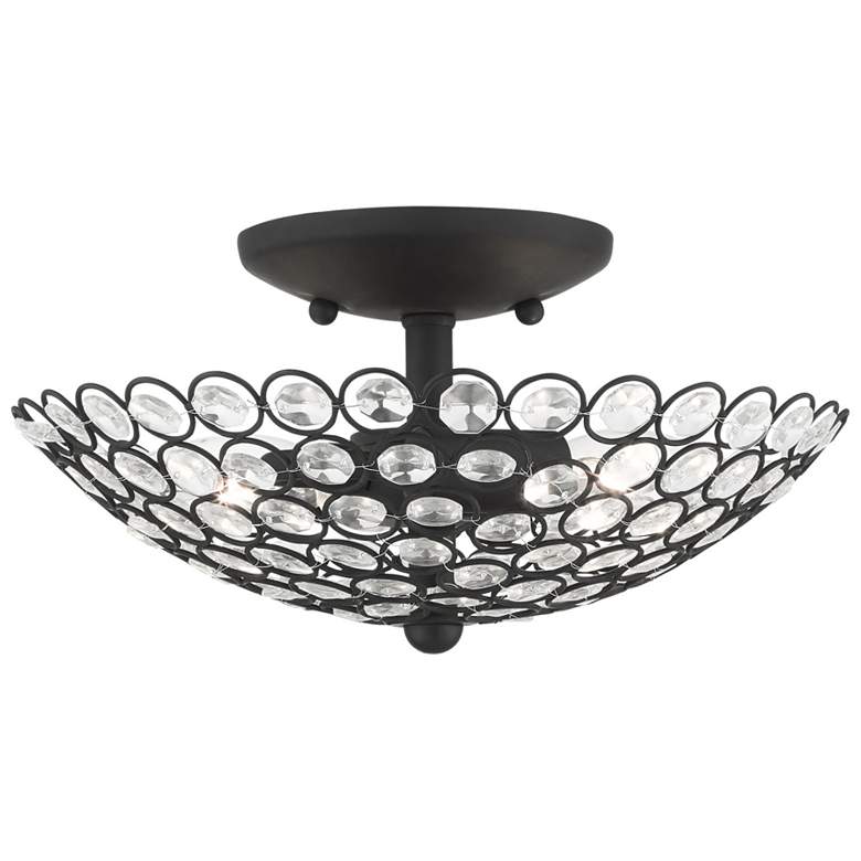 Image 1 Cassandra 2 Light Black Semi Flush