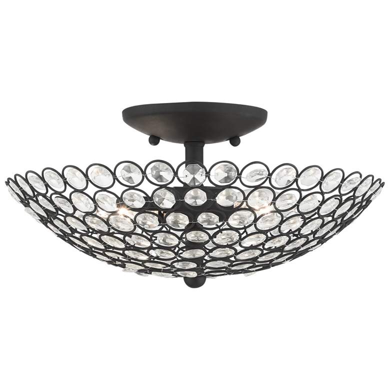 Image 2 Cassandra 2 Light Black Semi Flush