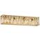 Cassandra 22" Wide Gold Crystal LED Bath Bar