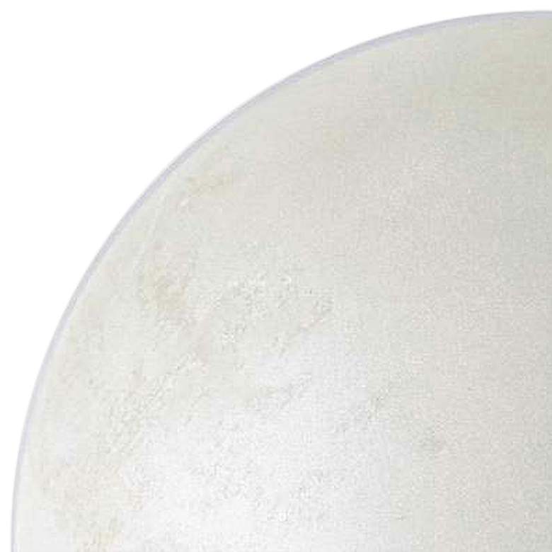 Image 2 Cassandra 4" Round Frosted Crystal Decorative Sphere more views