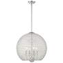 2_Cassandra 4 Light Brushed Nickel Pendant