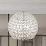 1_Cassandra 4 Light Brushed Nickel Pendant