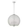 3_Cassandra 4 Light Brushed Nickel Pendant more views