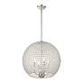 6_Cassandra 4 Light Brushed Nickel Pendant more views