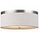 Cassandra Collection 15" Nickel Ceiling Light