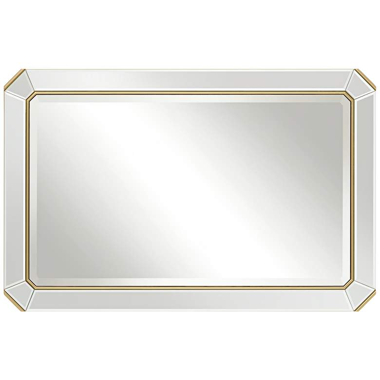 Image 5 Cassandra Gold 26" x 40" Rectangular Wall Mirror more views