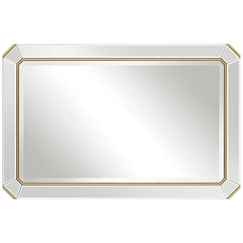 Image 5 Cassandra Gold 26 inch x 40 inch Rectangular Wall Mirror more views