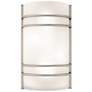 1_Cassi 12 1/4" High Brushed Steel LED Wall Sconce