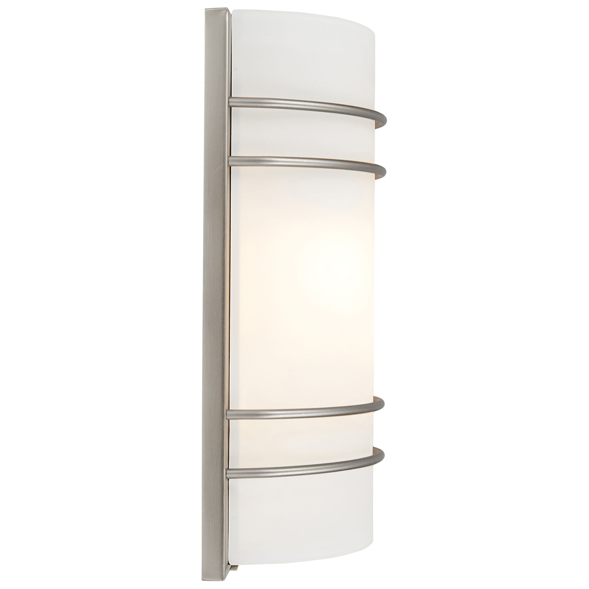 Image 2 Cassi 12 1/4" High Brushed Steel LED Wall Sconce more views