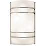 3_Cassi 12 1/4" High Brushed Steel LED Wall Sconce more views