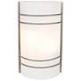 6_Cassi 12 1/4" High Brushed Steel LED Wall Sconce more views
