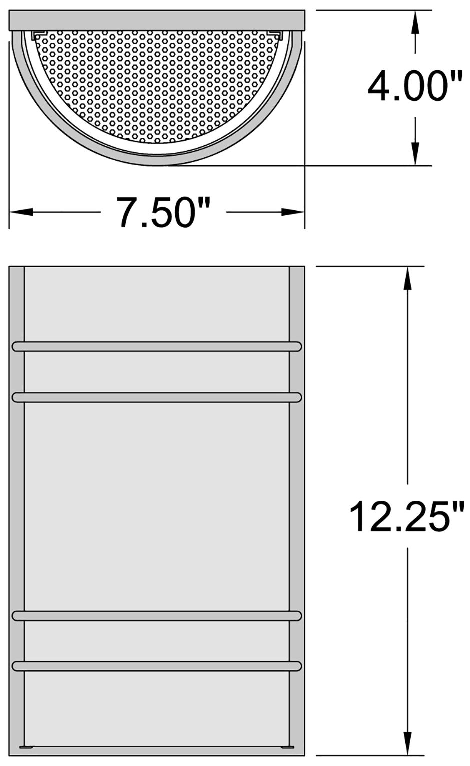 Image 4 Cassi 12" High 2-Light Matte Black Wall Sconce more views