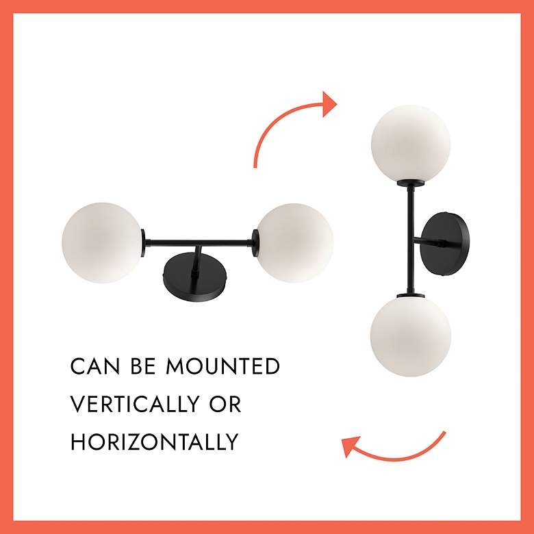 Image 4 Cassia 20 1/4" High Aged Gold 2-Light Wall Sconce more views