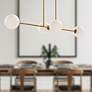 1_Cassia 48" Wide Aged Gold 4-Light Pendant