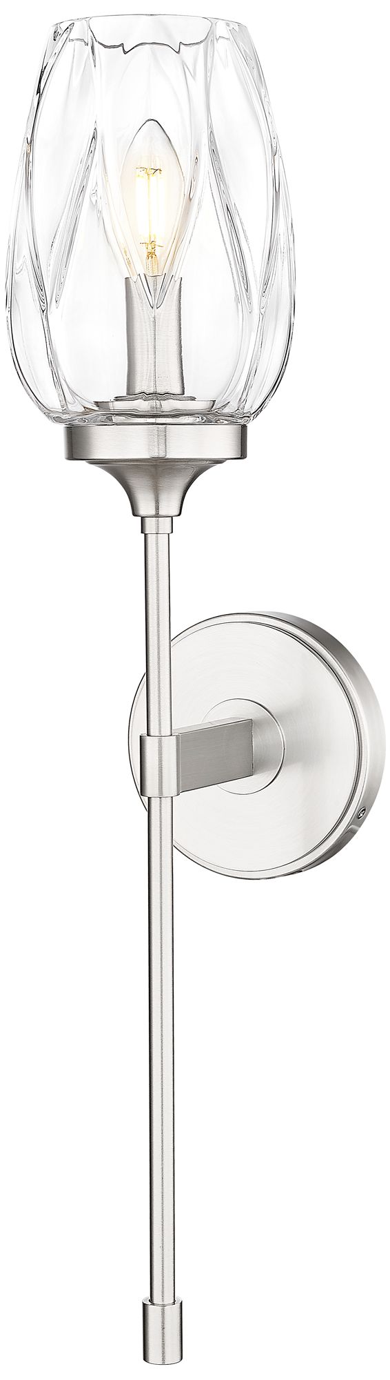 Cassian by Z-Lite Brushed Nickel 1 Light Wall Sconce