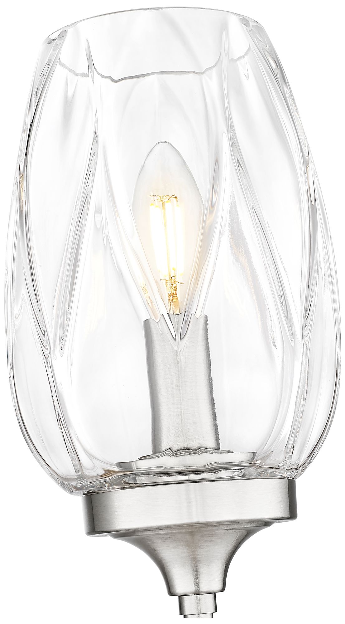 Image 6 Cassian by Z-Lite Brushed Nickel 1 Light Wall Sconce more views