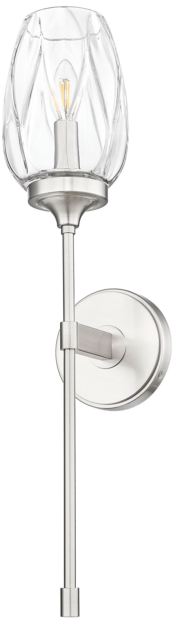 Image 7 Cassian by Z-Lite Brushed Nickel 1 Light Wall Sconce more views