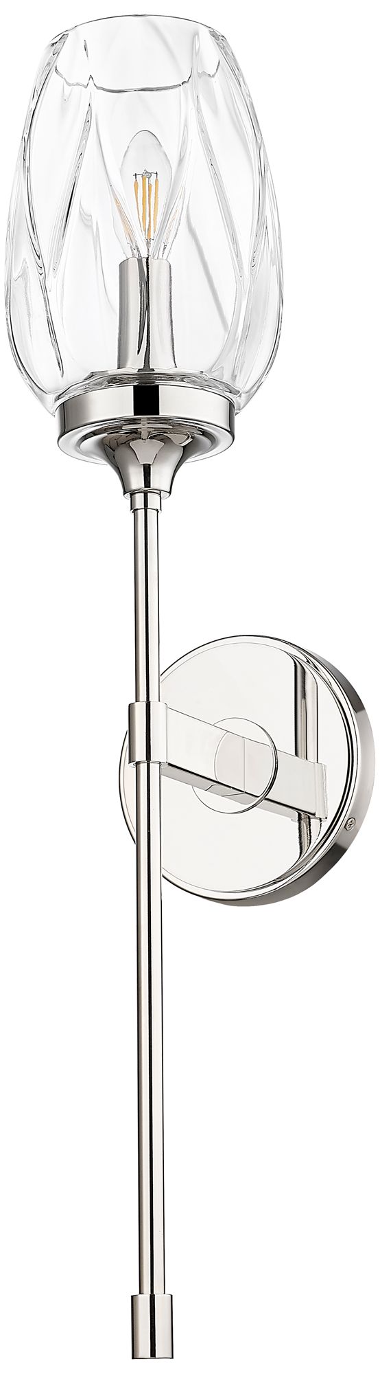 Image 7 Cassian by Z-Lite Polished Nickel 1 Light Wall Sconce more views