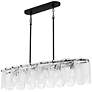 1_Cassidy 5-Light Matte Black Linear Chandelier