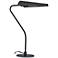 Cassie 21.75" High Matte Black Table Lamp With Matte Black Shade