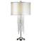 Cassie Crystal Casscade Modern Luxe Table Lamp