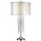 Cassie Crystal Casscade Modern Luxe Table Lamp