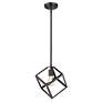 6_Cassio 10 1/2" Wide Matte Black Mini Pendant more views
