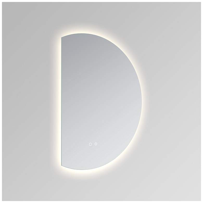 Image 1 Cassiopeia Half Round Illuminated Vanity Mirror