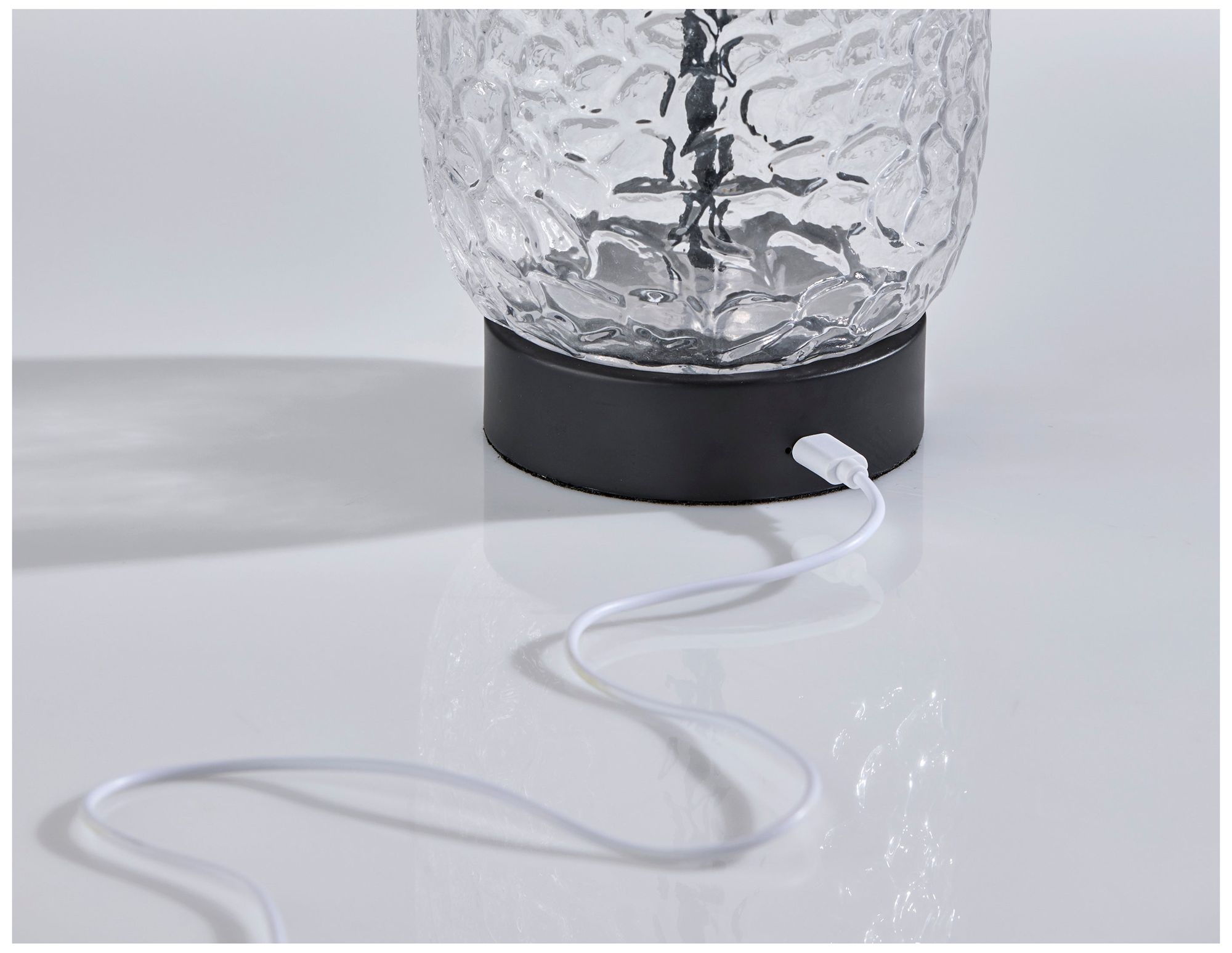Image 7 Cassius Cordless LED Tall Table Lantern more views